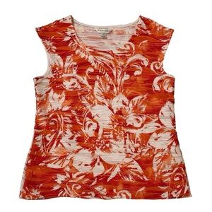 Christopher & Banks Floral Blouse Size M